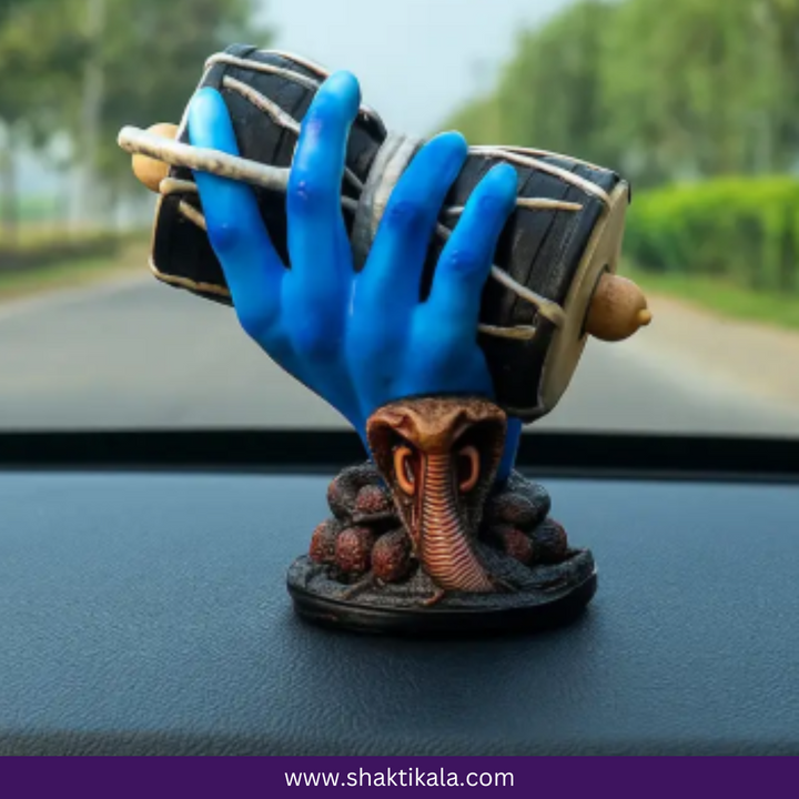 Shiv Damru Idol – Divine Car Dashboard MurtI