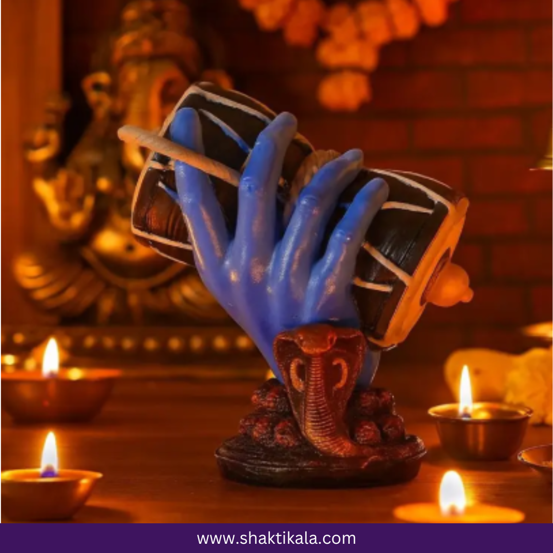Shiv Damru Idol – Divine Car Dashboard MurtI