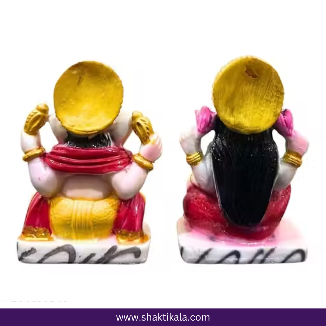 Laxmi Ganesh Idol Set – Divine Murti for Home & Office