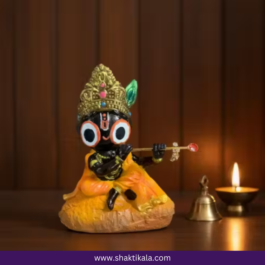 Jagannath Idol – Divine Murti for Car Dashboard & Home Decor