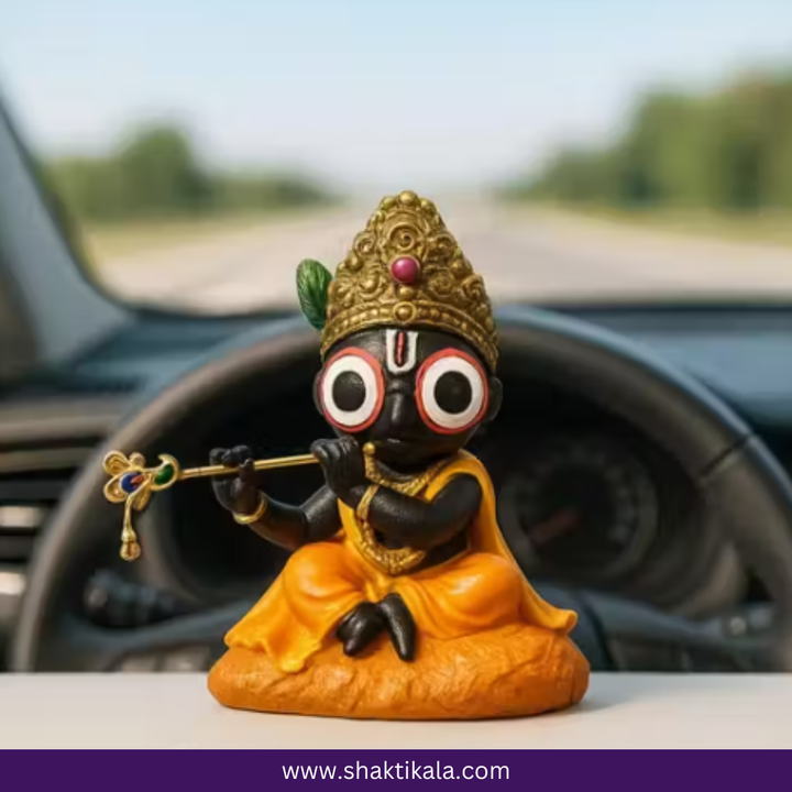 Jagannath Idol – Divine Murti for Car Dashboard & Home Decor