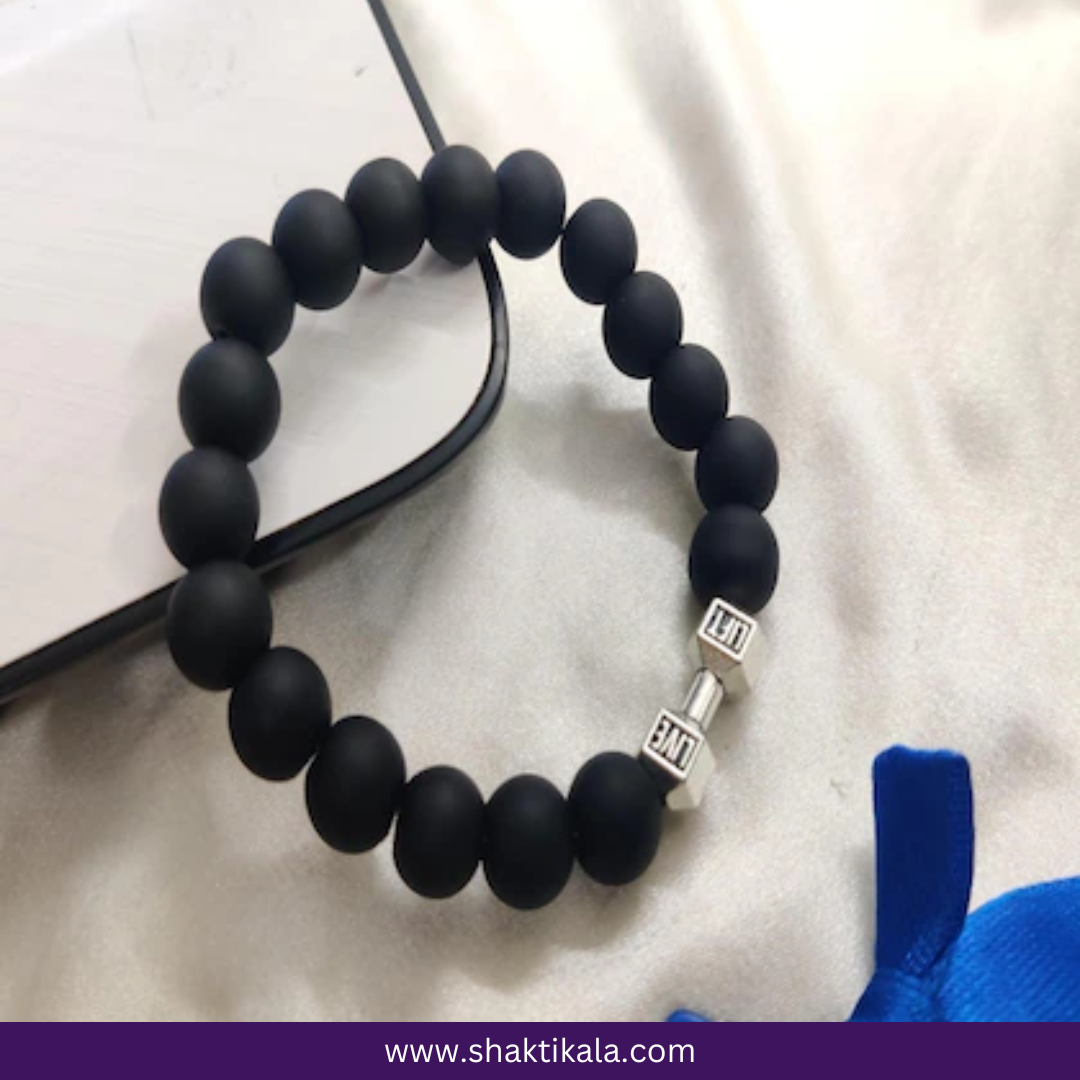 Lift & Live Dumbbell Charm Bracelet - Fitness Wristband