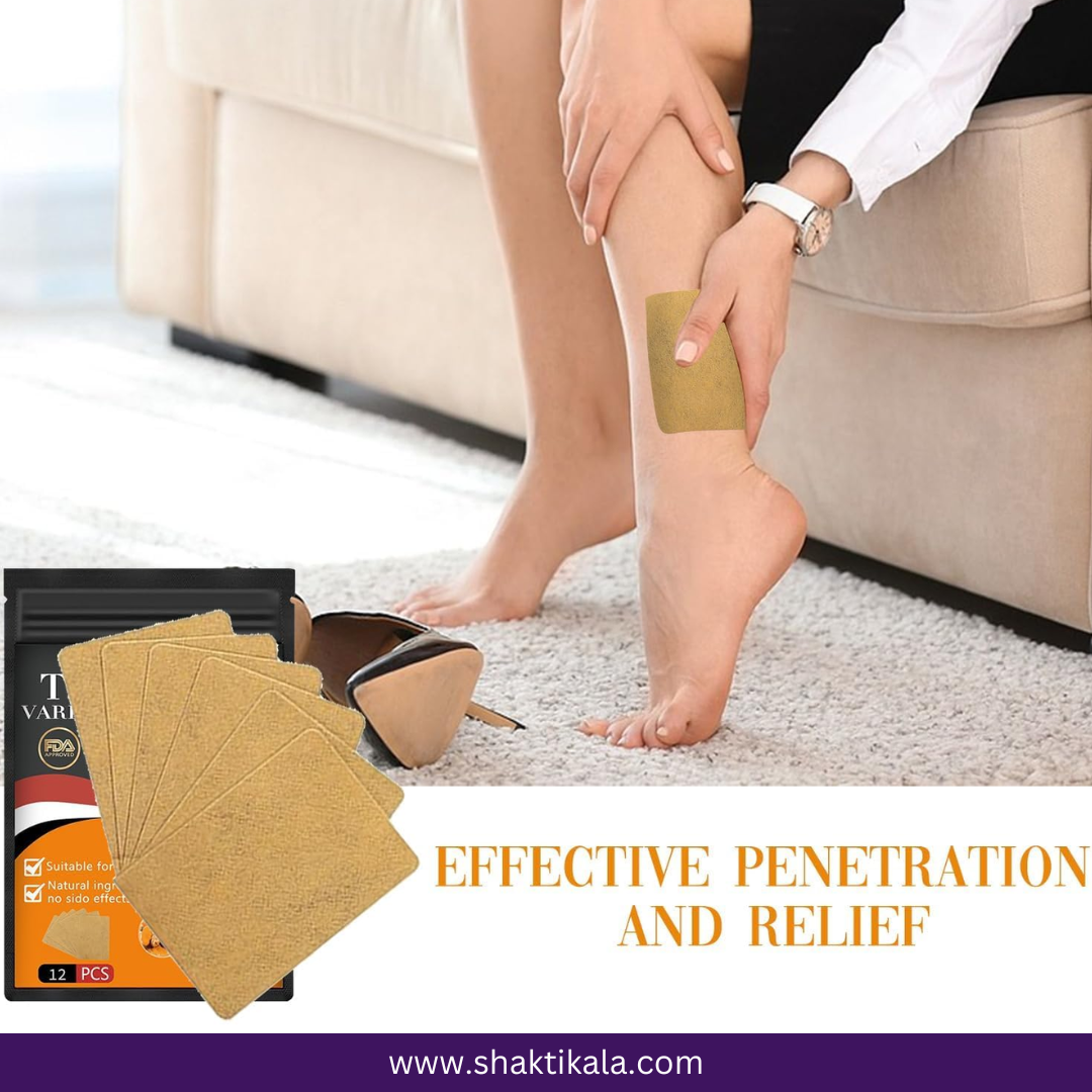Varicose Veins Relief Patches | Soothing Herbal Support