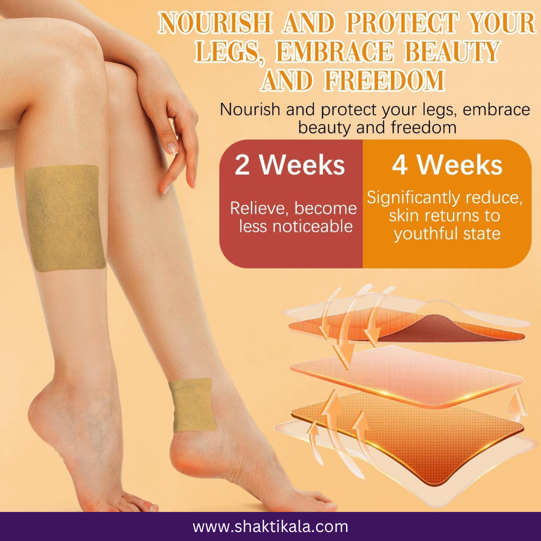 Varicose Veins Relief Patches | Soothing Herbal Support