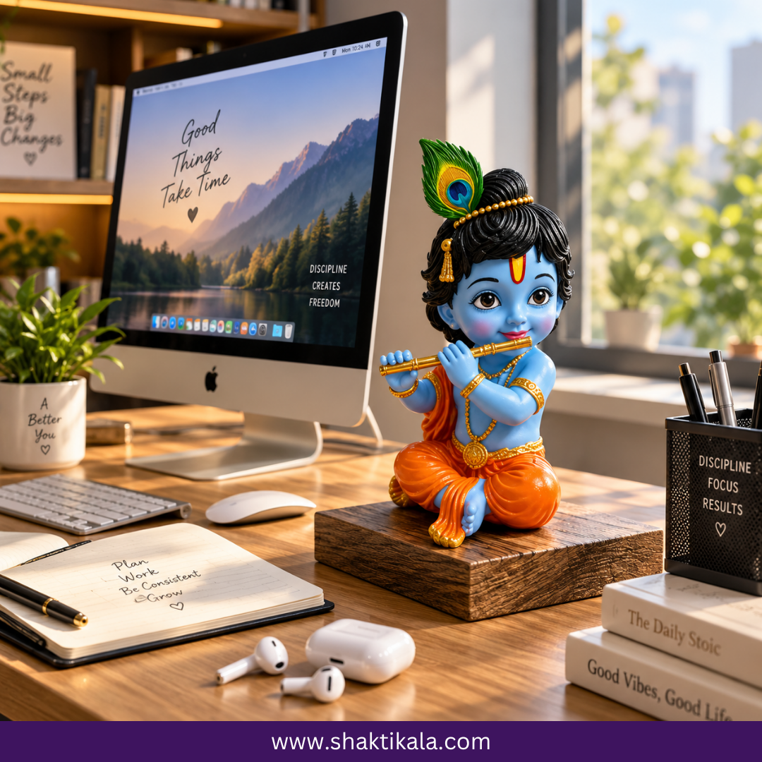 Bal Krishna Idol | Flute Playing Laddu Gopal Murti