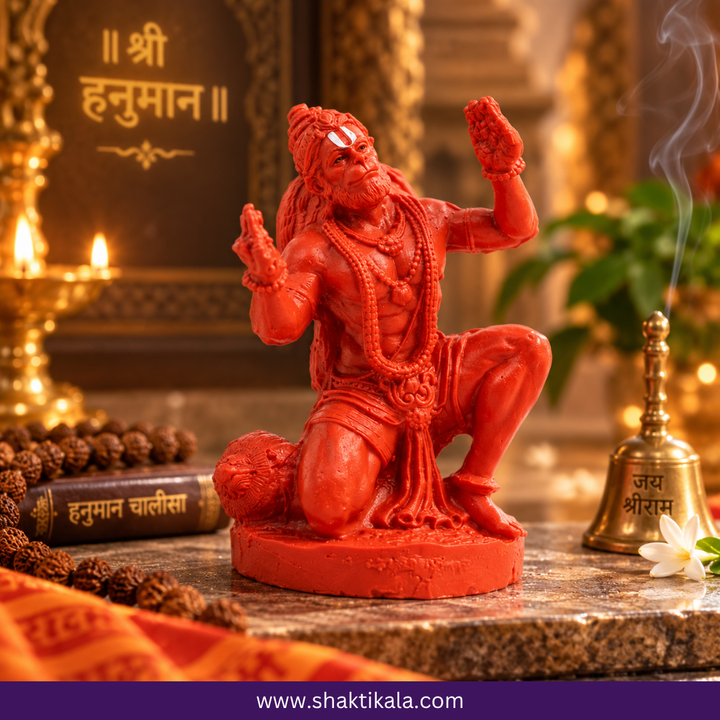 Bajrangbali Hanuman Murti | Car Dashboard & Home Temple Idol