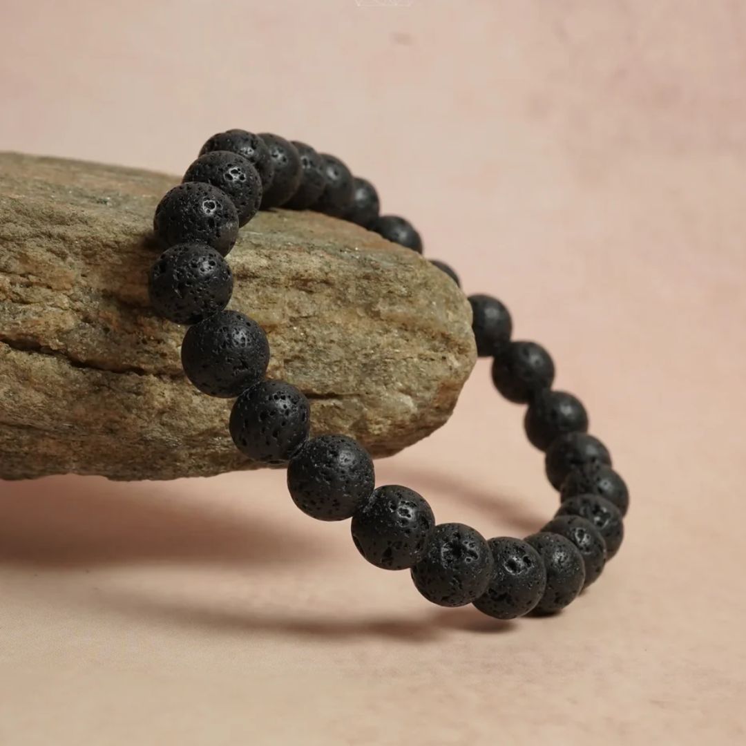 Lava Stone Bracelet 8mm