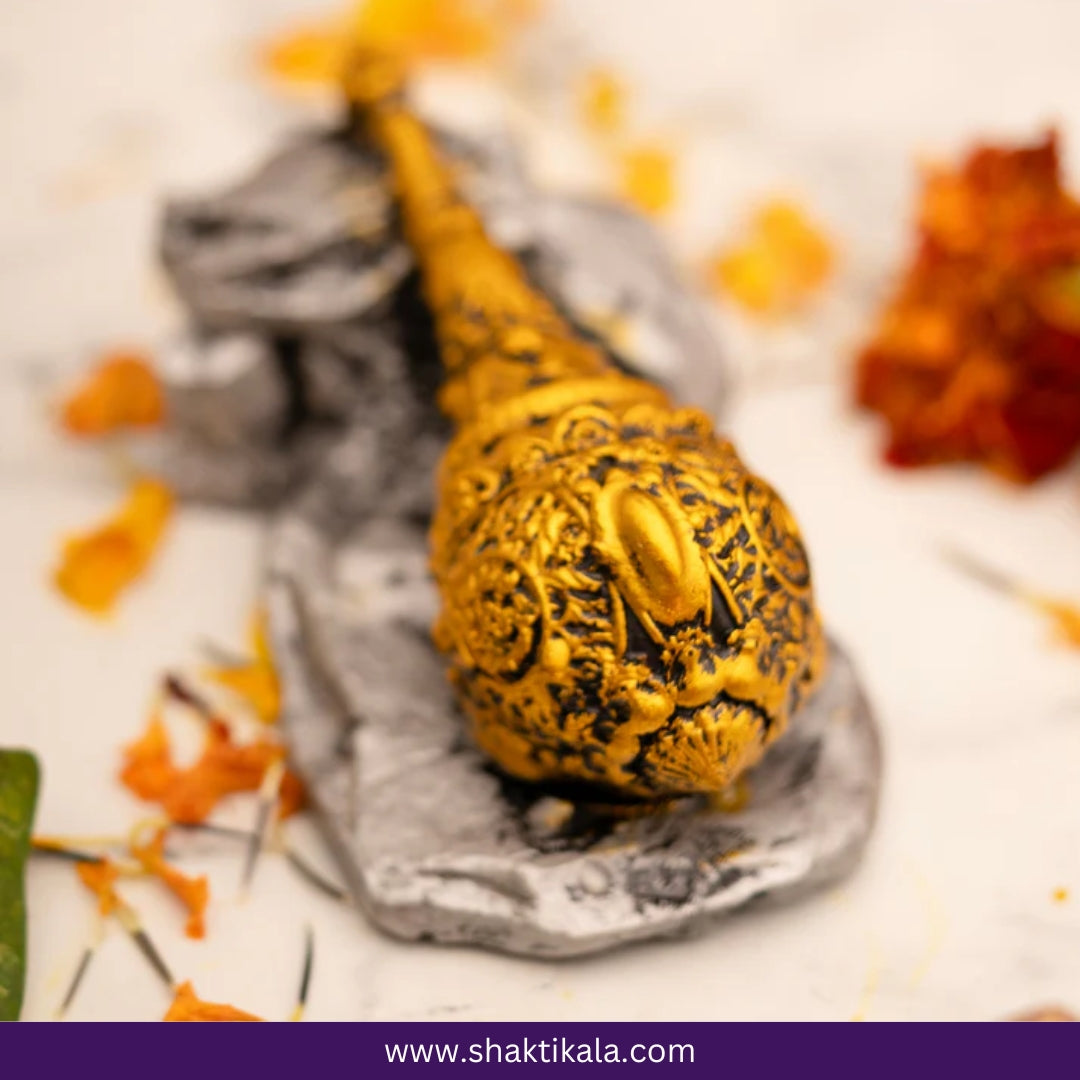 Hanuman Gada Statue – Devotional Idol