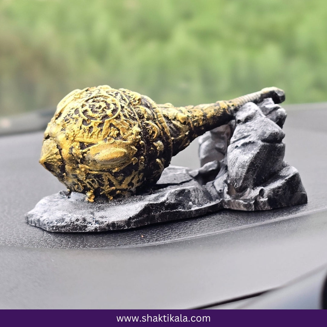 Hanuman Gada Statue – Devotional Idol