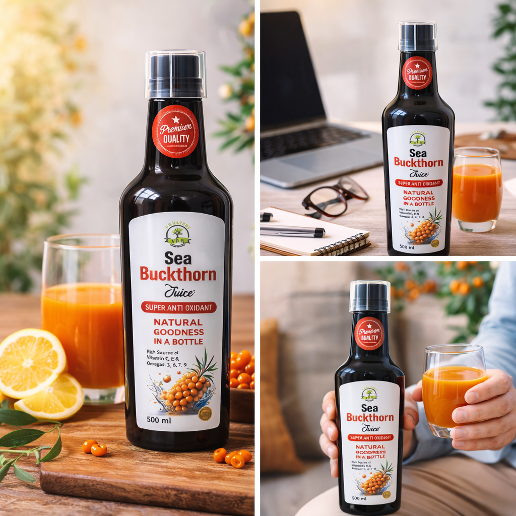 Sea Buckthorn Juice (Pure Pulp Concentrate)