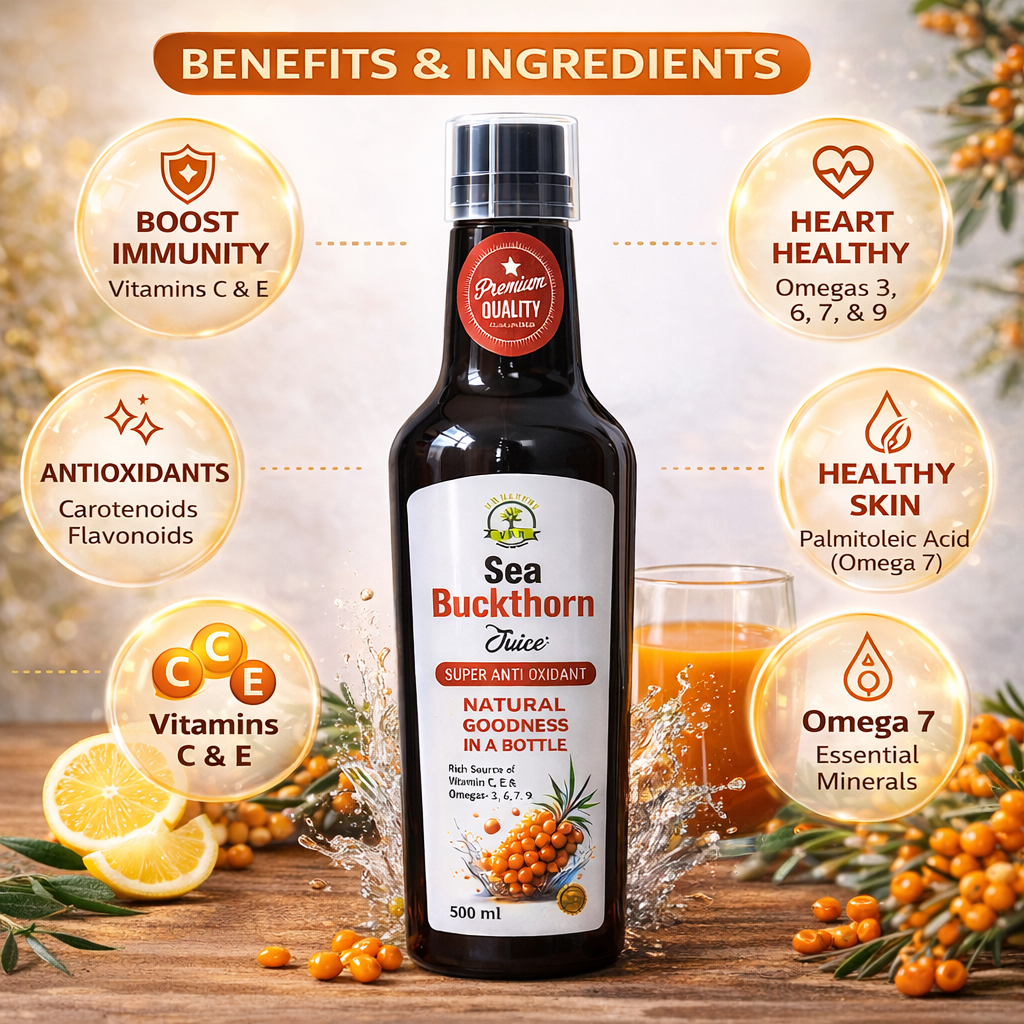 Sea Buckthorn Juice (Pure Pulp Concentrate)