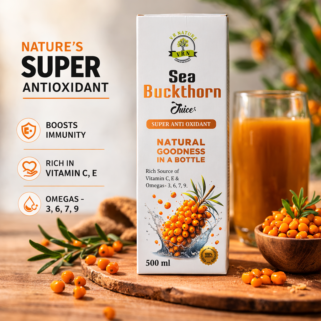 Sea Buckthorn Juice (Pure Pulp Concentrate)
