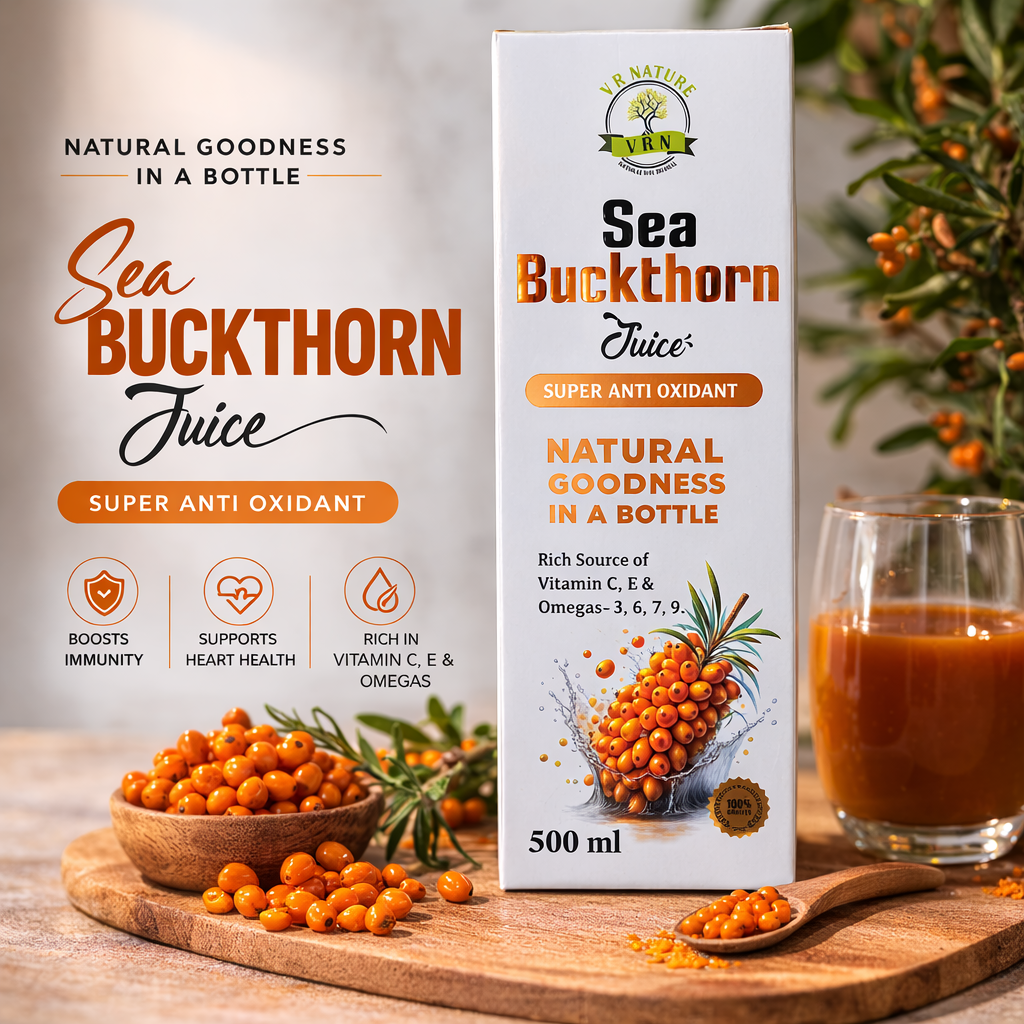 Sea Buckthorn Juice (Pure Pulp Concentrate)