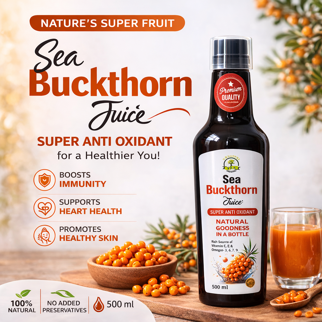 Sea Buckthorn Juice (Pure Pulp Concentrate)