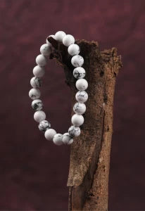 Howlite Faceted Bracelet