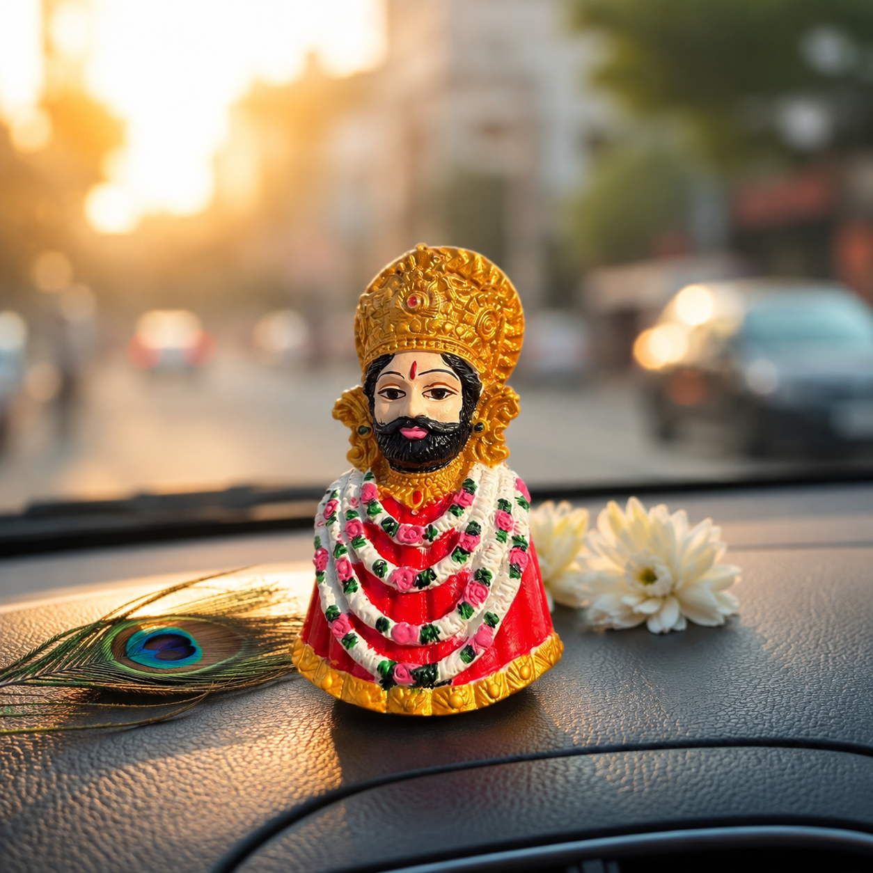Khatu Shyam Murti for Car Dashboard | Khatu Shyam Ji Idol