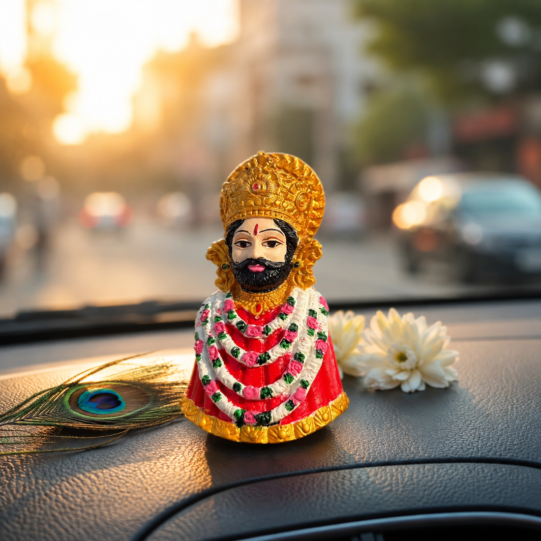Khatu Shyam Murti for Car Dashboard | Khatu Shyam Ji Idol