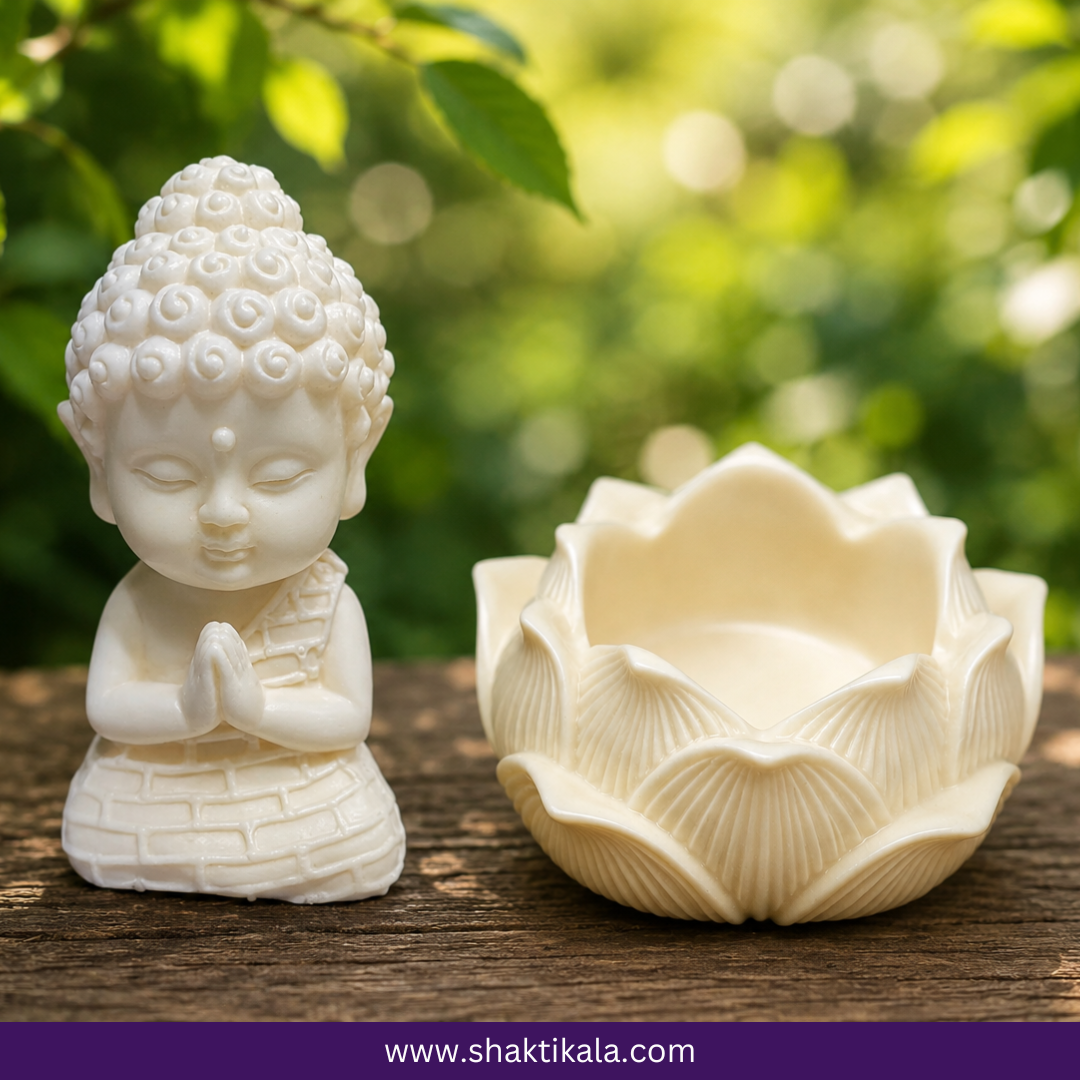 Baby Buddha Statue | Peaceful Indoor Home Decor