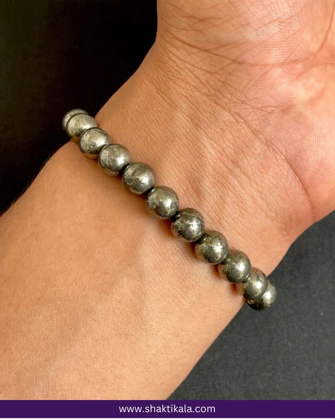 Golden Pyrite Crystal Bracelet